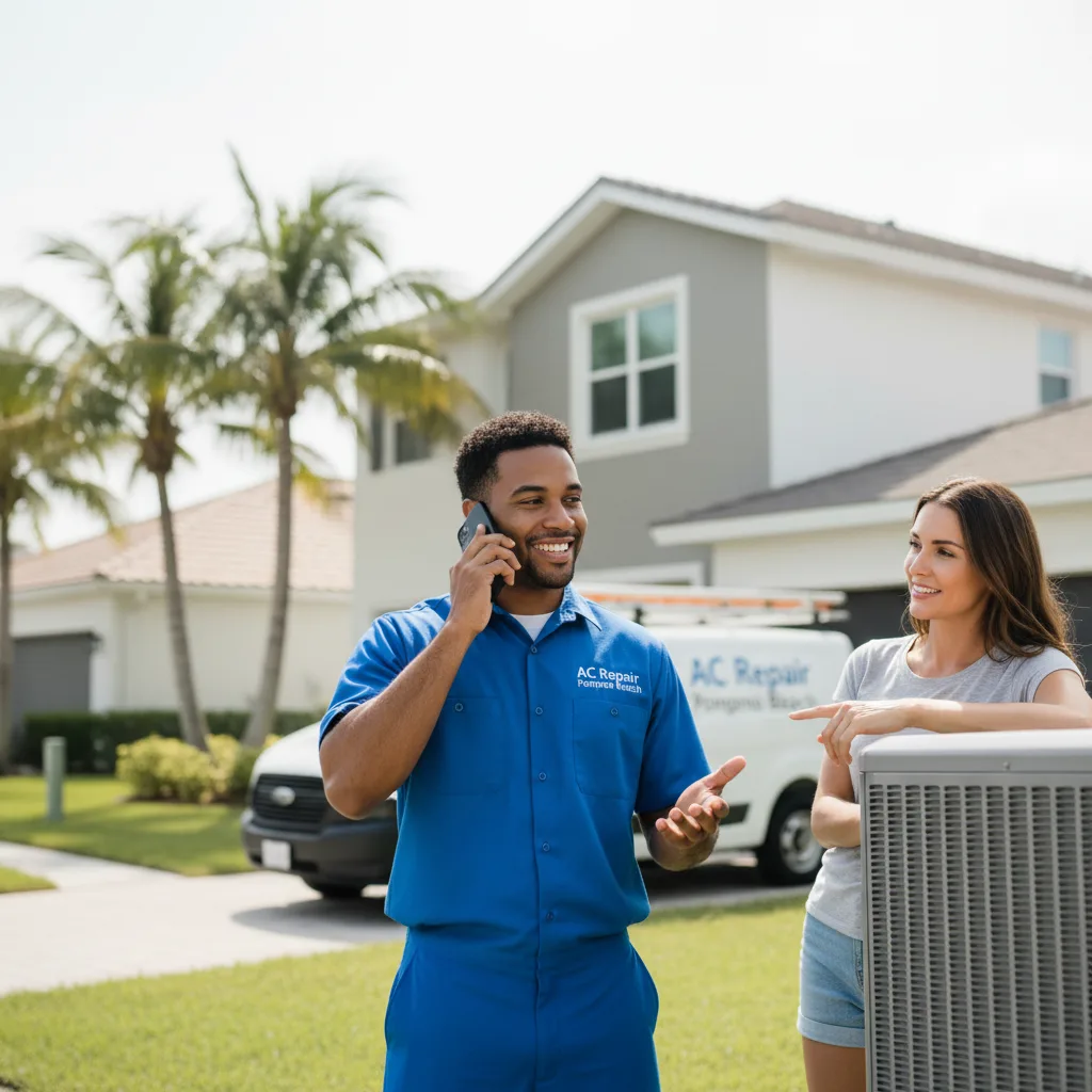 AC Repair Pompano Beach customer support in Malden